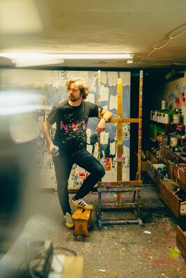 Tomasz Brynowski in the Studio