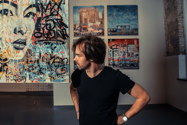 Tomasz Brynowski in the Studio