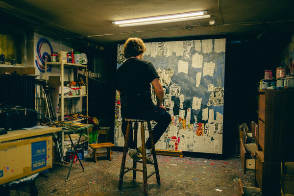 Tomasz Brynowski in the Studio