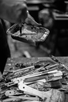 Tomasz Brynowski in the Studio