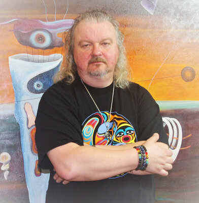 Vladimir Kolosov nello studio: In studio.