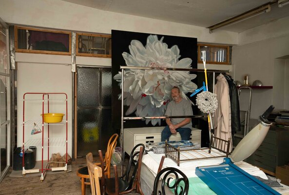 richard jurtitsch im Studio: Big White Peony in my storage