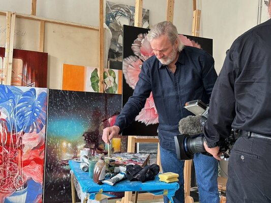 richard jurtitsch im Studio