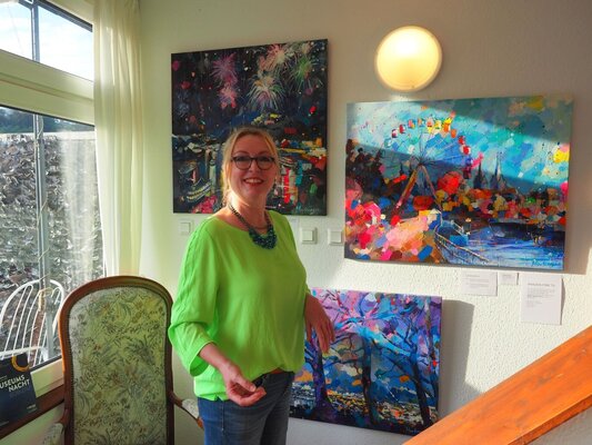 Miriam Montenegro im Studio