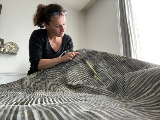 LABB in the Studio: Séance broderie relaxante