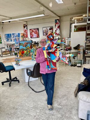 Ella Joosten in the Studio