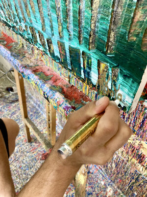 Nestor Toro im Studio