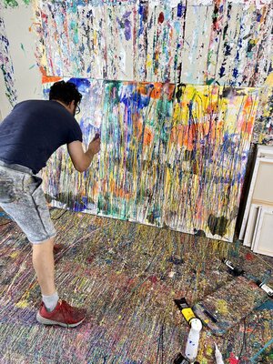 Nestor Toro im Studio