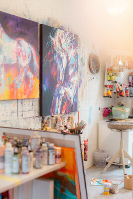 Anna Cher im Studio: Welcome to my studio!