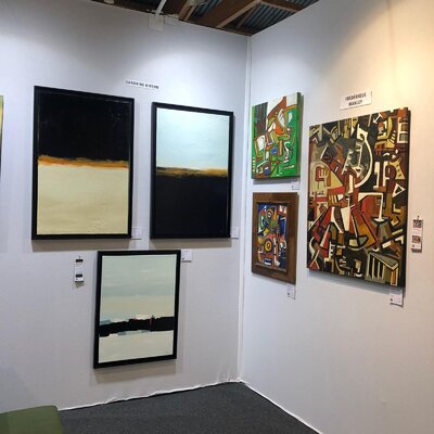 Sandrine Hirson im Studio: ART 3F Bruxelles 2022