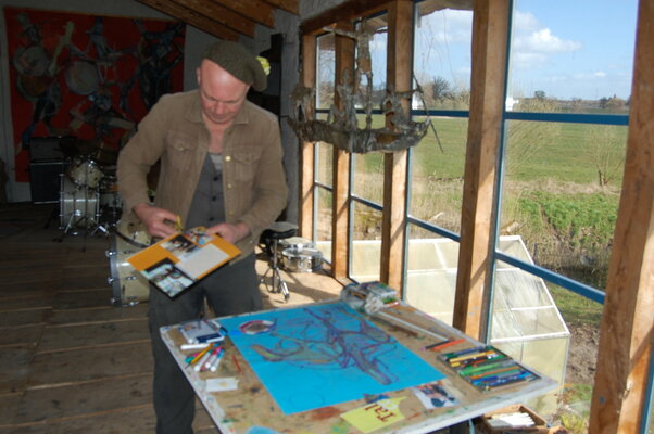 Thomas Reich en el estudio
