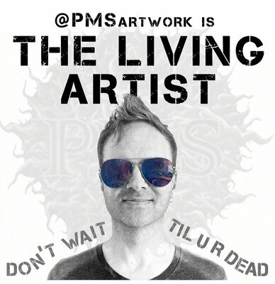 Preston M. Smith (Pms) nello studio: The Living Artist podcast