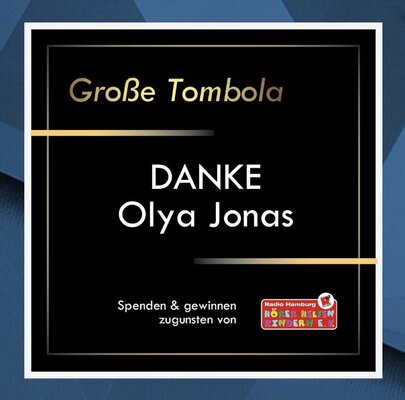 Olya Jonas en el estudio: Olya Jonas spendet 🤗 für die Tombola zu gunsten von Radio Hamburg Hörer helfen Kindern e.V. ihr Werk "Goldener Regen". ⠀ Vielen Dank an Olya Jonas für die Spende dieses Kunstwerkes.  Stadthöfe Hamburg