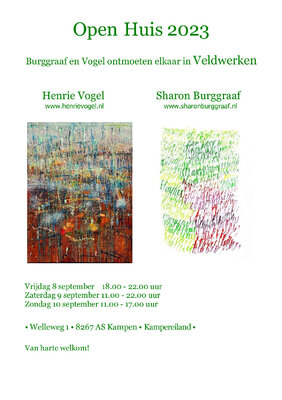 Henrie Vogel in de studio