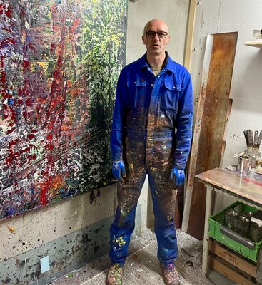 Ludwig Kranich im Studio