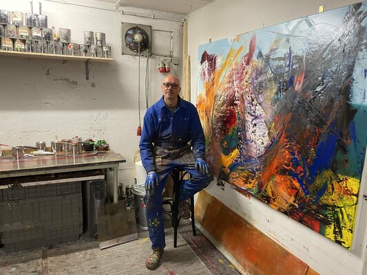 Ludwig Kranich im Studio