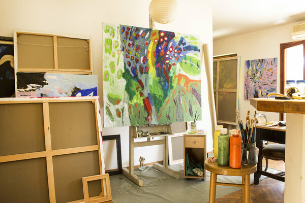 Simonida Djordjevic im Studio
