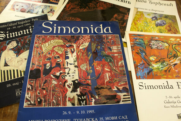 Simonida Djordjevic im Studio