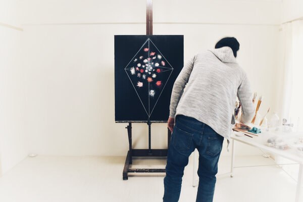 Daisuke Ujuan en el estudio