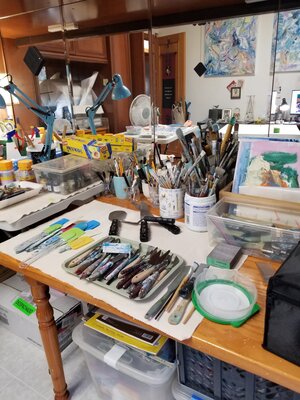Monique Dufour im Studio: my space