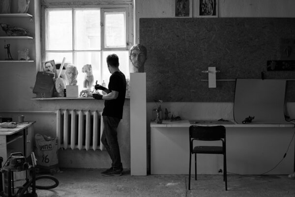 Denis Tretyakov in the Studio