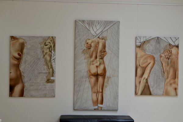 Caroline Guth nello studio: L'achronique atelier Paris