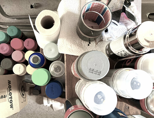 Fatin Rahmouni en el estudio: my work tools