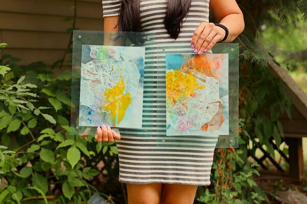 POOVI ART in the Studio