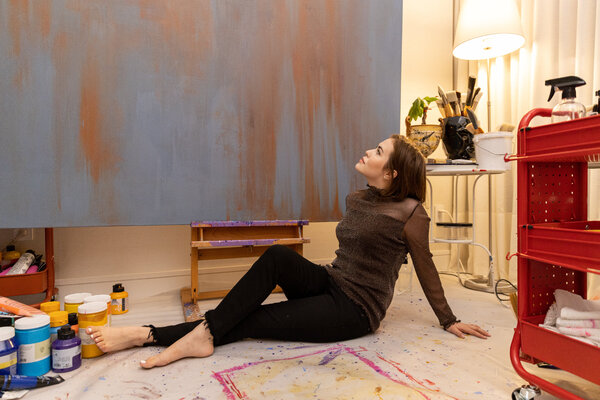 Laura Pretto Vargas in the Studio: at my studio