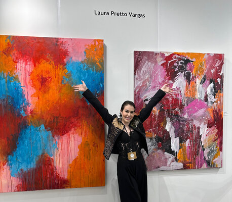 Laura Pretto Vargas in the Studio: Exhibition at Miami Art Basel Week