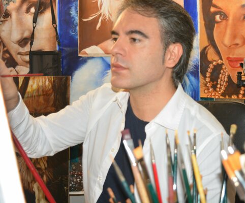 Gorka Gonzalez Crespo im Studio