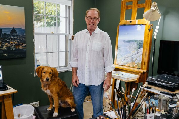 Shawn Sullivan nello studio