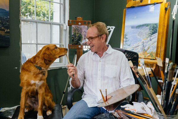 Shawn Sullivan nello studio