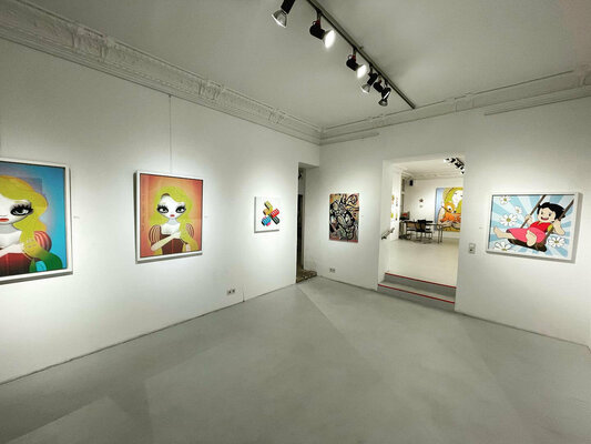 Ewen Gur im Studio: Group show - Raab Galerie