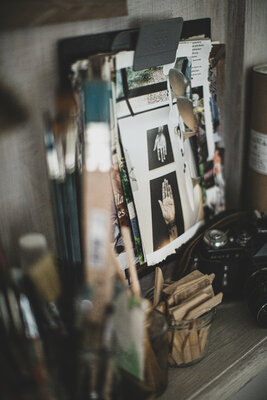 Maike Barbara Maier in the Studio: Inspiration | Foto: MACAMOCA