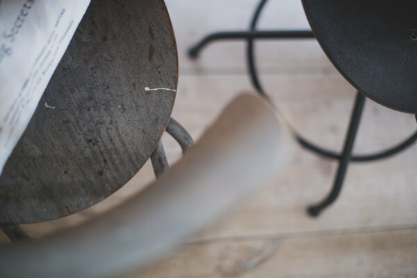 Maike Barbara Maier in the Studio: | Foto: MACAMOCA