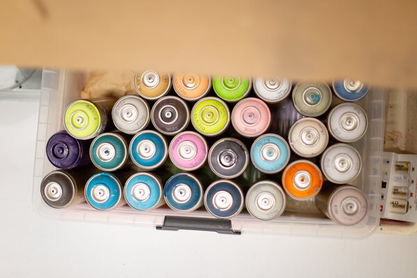 Maike Barbara Maier in the Studio