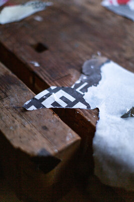 Maike Barbara Maier in the Studio: Paperwork