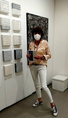 Gunda Jastorff en el estudio