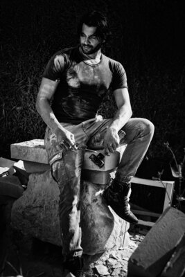 Andrea Serra in the Studio