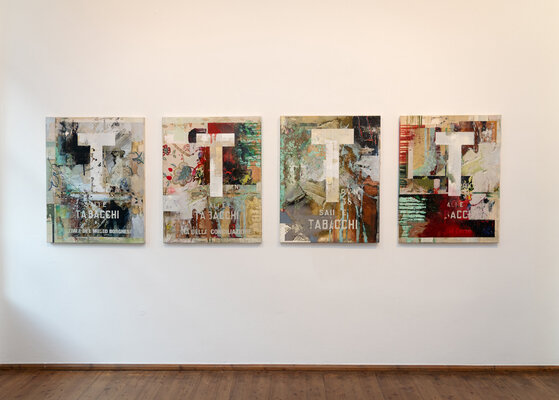 Peter Vahlefeld in the Studio: Installation View