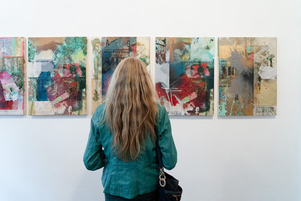 Peter Vahlefeld in the Studio: Open Art Munich