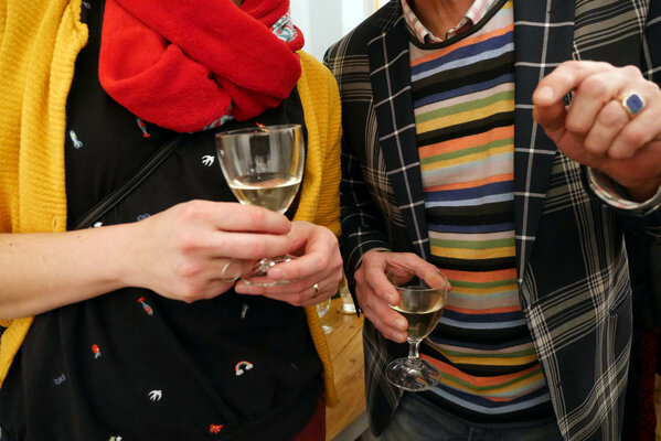 Peter Vahlefeld in the Studio: Vernissage