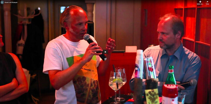 Peter Vahlefeld in the Studio: Artist Talk with Wolfgang Ullrich and Stephanie Senge