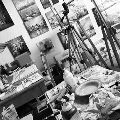Eric Bruni in de studio: Photo atelier Eric Bruni