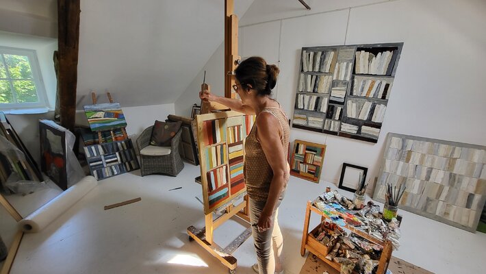 Sophie Dumont nello studio: atelier 2023