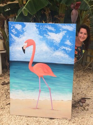 Suzanne Domenech nello studio