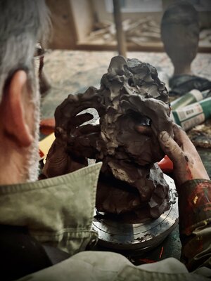 Paul Yves POUMAY in the Studio