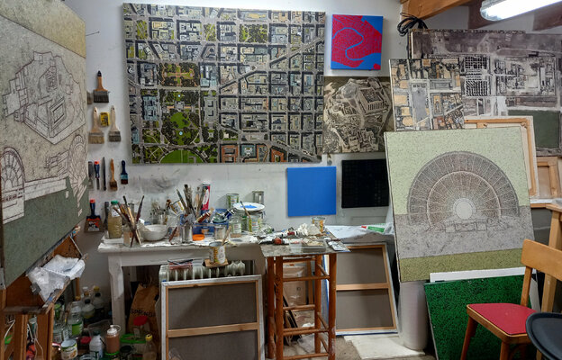 Dominique Emard in de studio