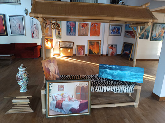 Isabel Mahe im Studio